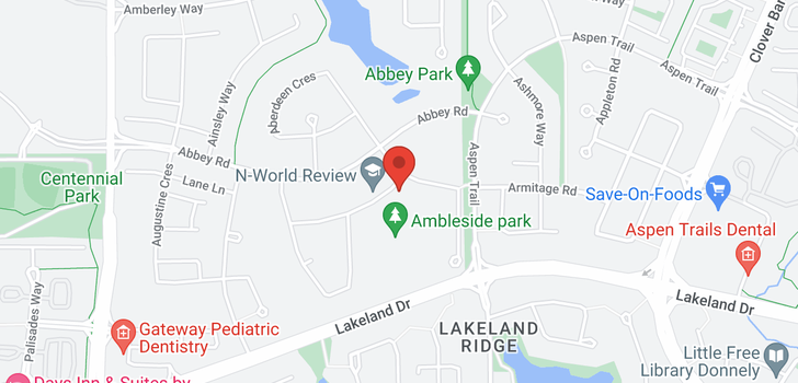 map of 5 AMBLESIDE WY